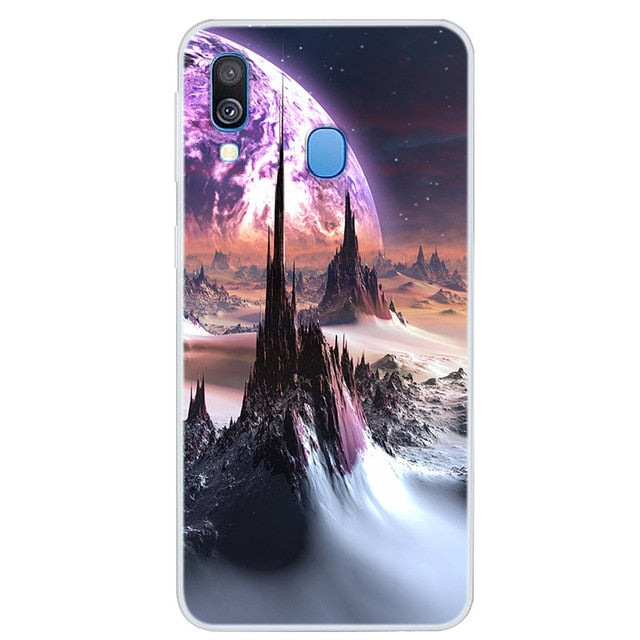 For Samsung A40 Case 2019 Silicone