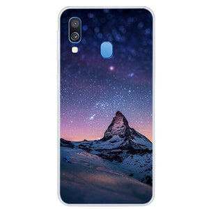 For Samsung A40 Case 2019 Silicone