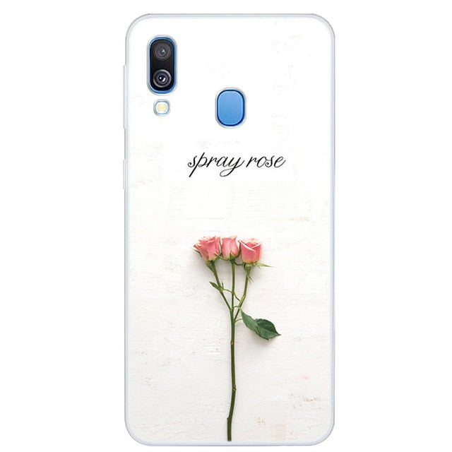 For Samsung A40 Case 2019 Silicone