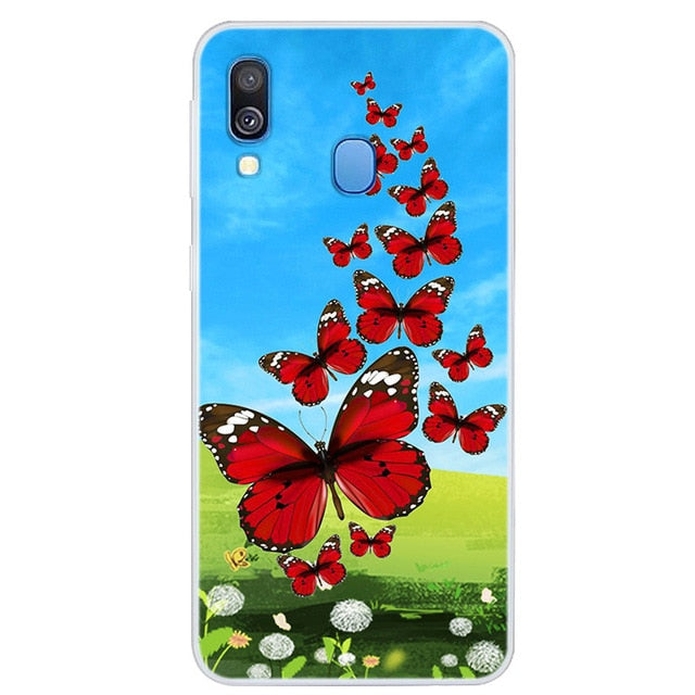 For Samsung A40 Case 2019 Silicone