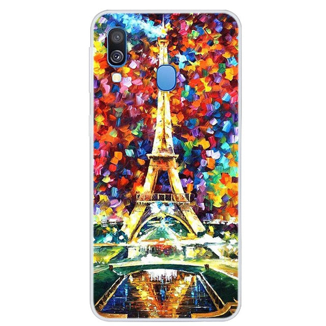 For Samsung A40 Case 2019 Silicone