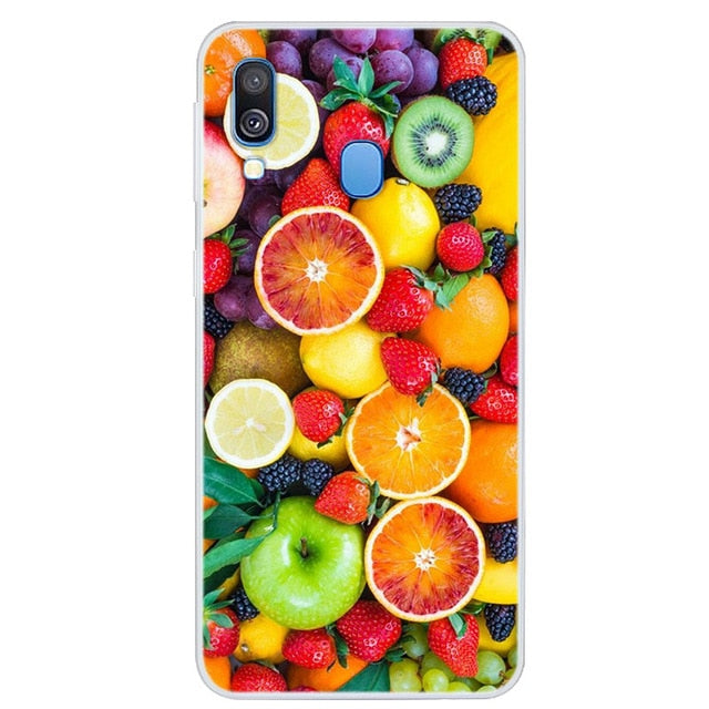 For Samsung A40 Case 2019 Silicone