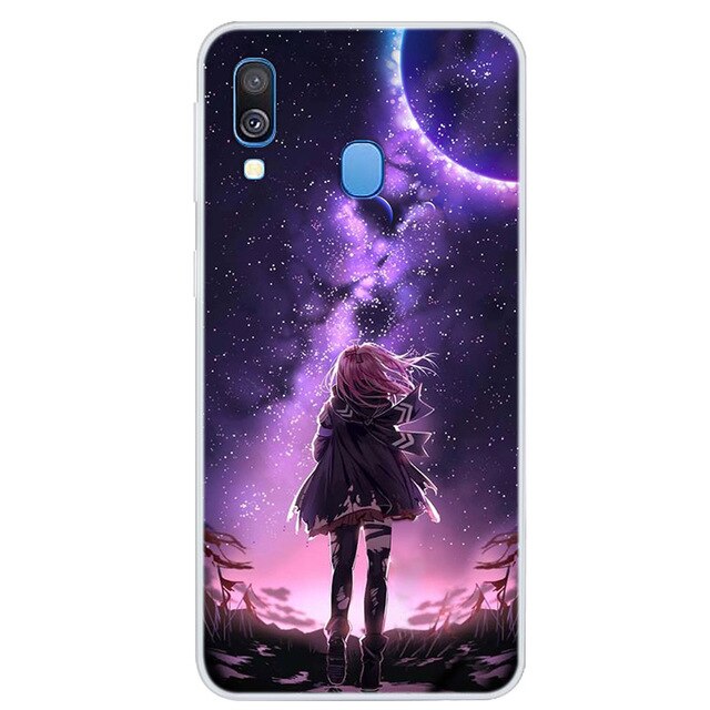 For Samsung A40 Case 2019 Silicone