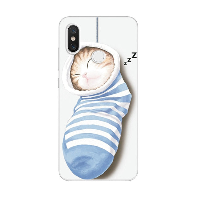 For Xiaomi Mi 8  Silicone Case