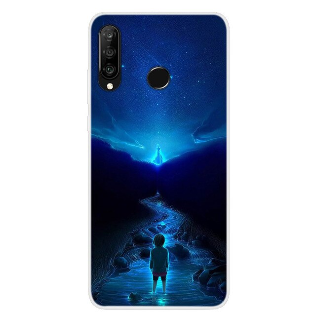 For Huawei P30 Lite Case Silicone