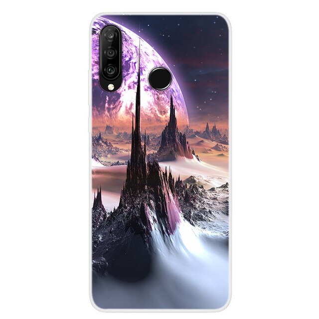 For Huawei P30 Lite Case Silicone