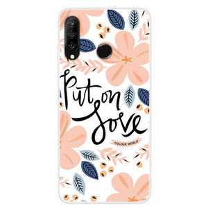 For Huawei P30 Lite Case Silicone