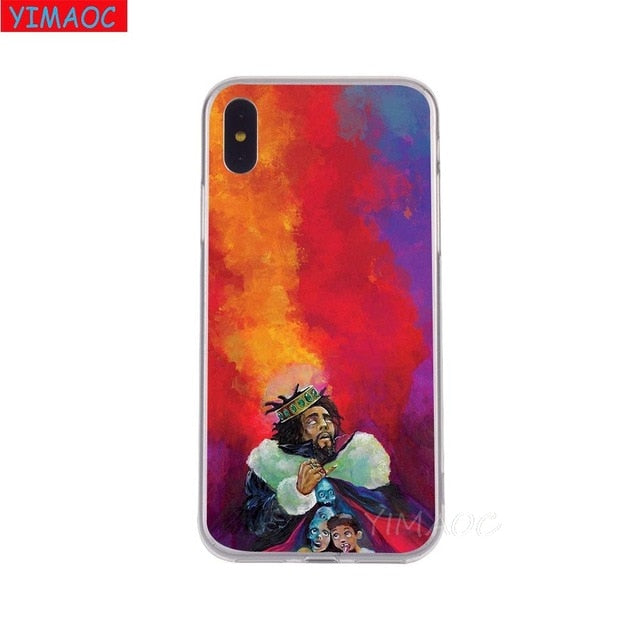 Hip hop Soft TPU Silicone Case Cover for iPhone