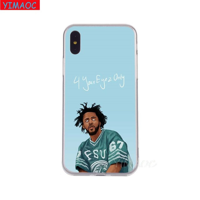 Hip hop Soft TPU Silicone Case Cover for iPhone